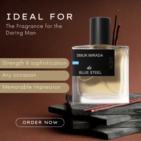 Blue Steel Perfume – Aqua Wood | Men | Smuk Mirada